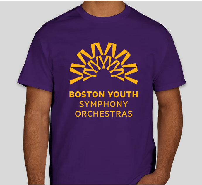 1-Sided Purple BYSO T-Shirt- Youth and Adult Sizes